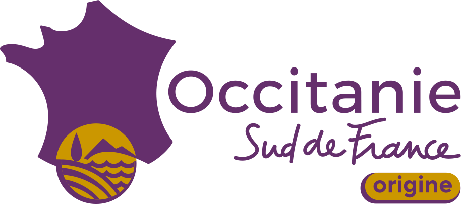 Logo de la marque Sud de France, le label qui permet d'identifier les productions locales d'Occitanie